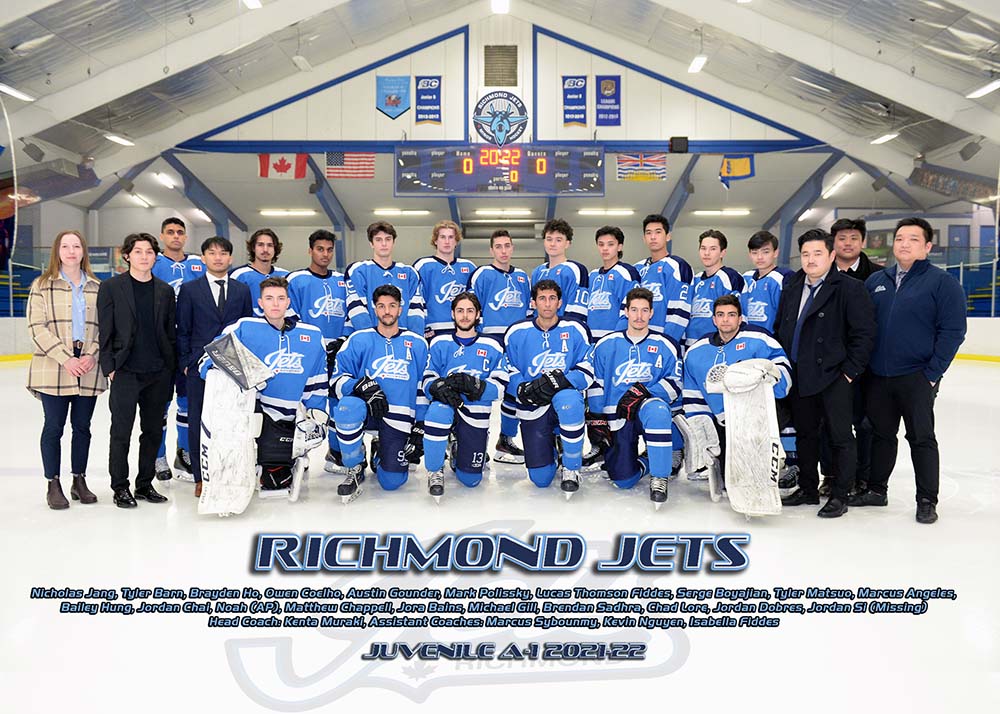 Richmond Jets U21A Team Photo