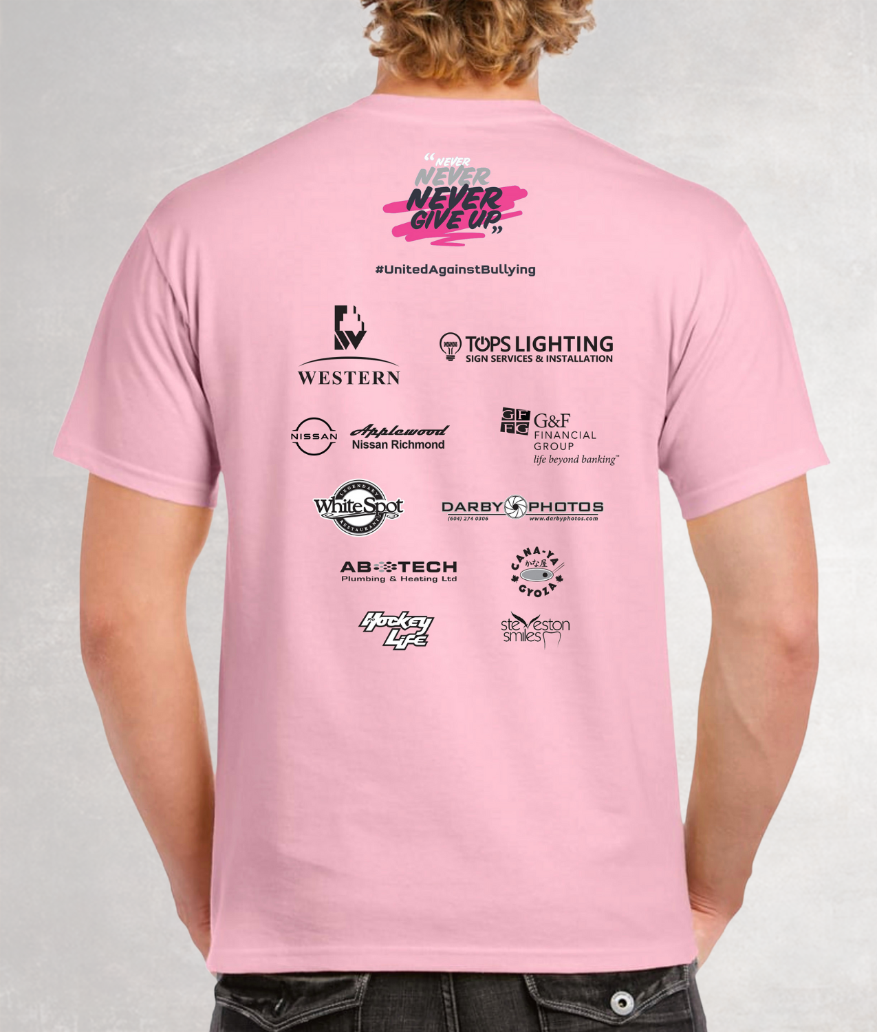 2023 Pink T-Shirt Back