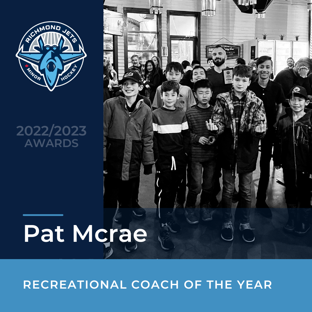 2023 Rec Coach of The year - Pat Mcrae
