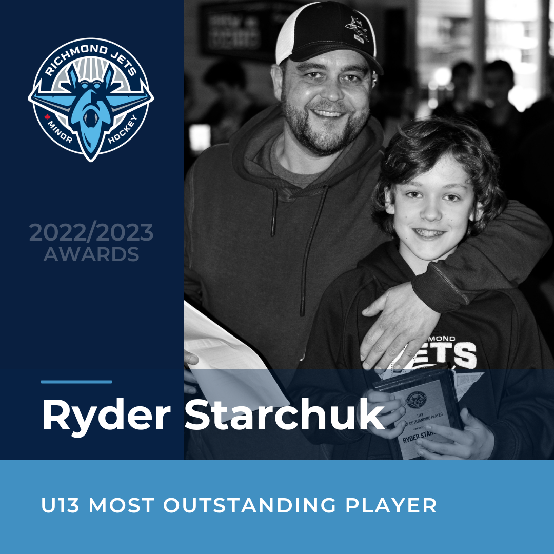2023 U13 Most Outstanding Player - Ryder Starchuck