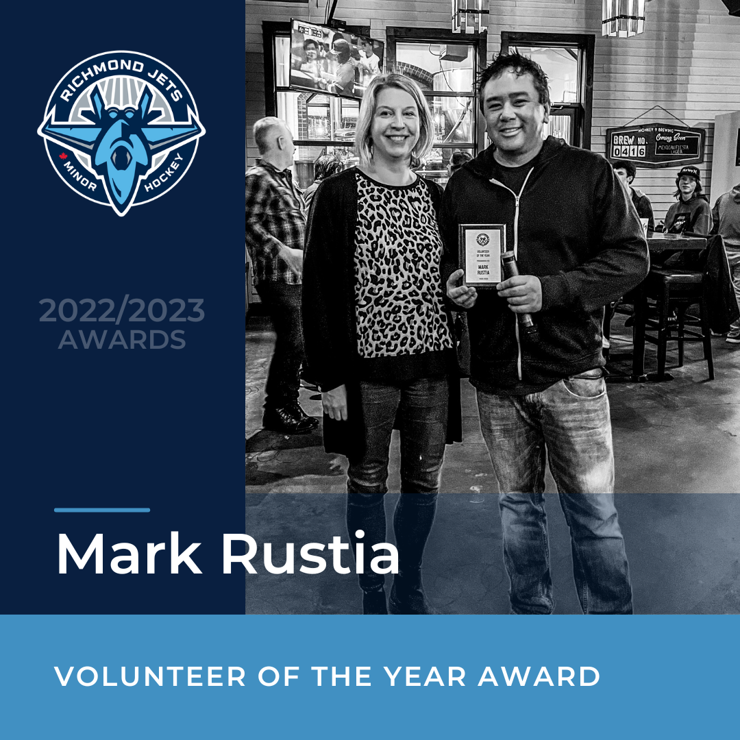 2023 Volunteer of the Year Award - Mark Rustia