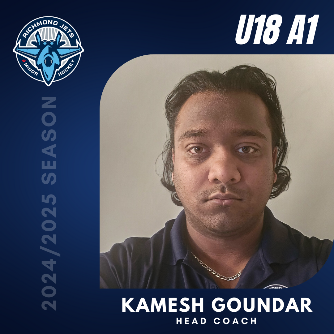 Kamesh Goundar - U18 A1 Head Coach