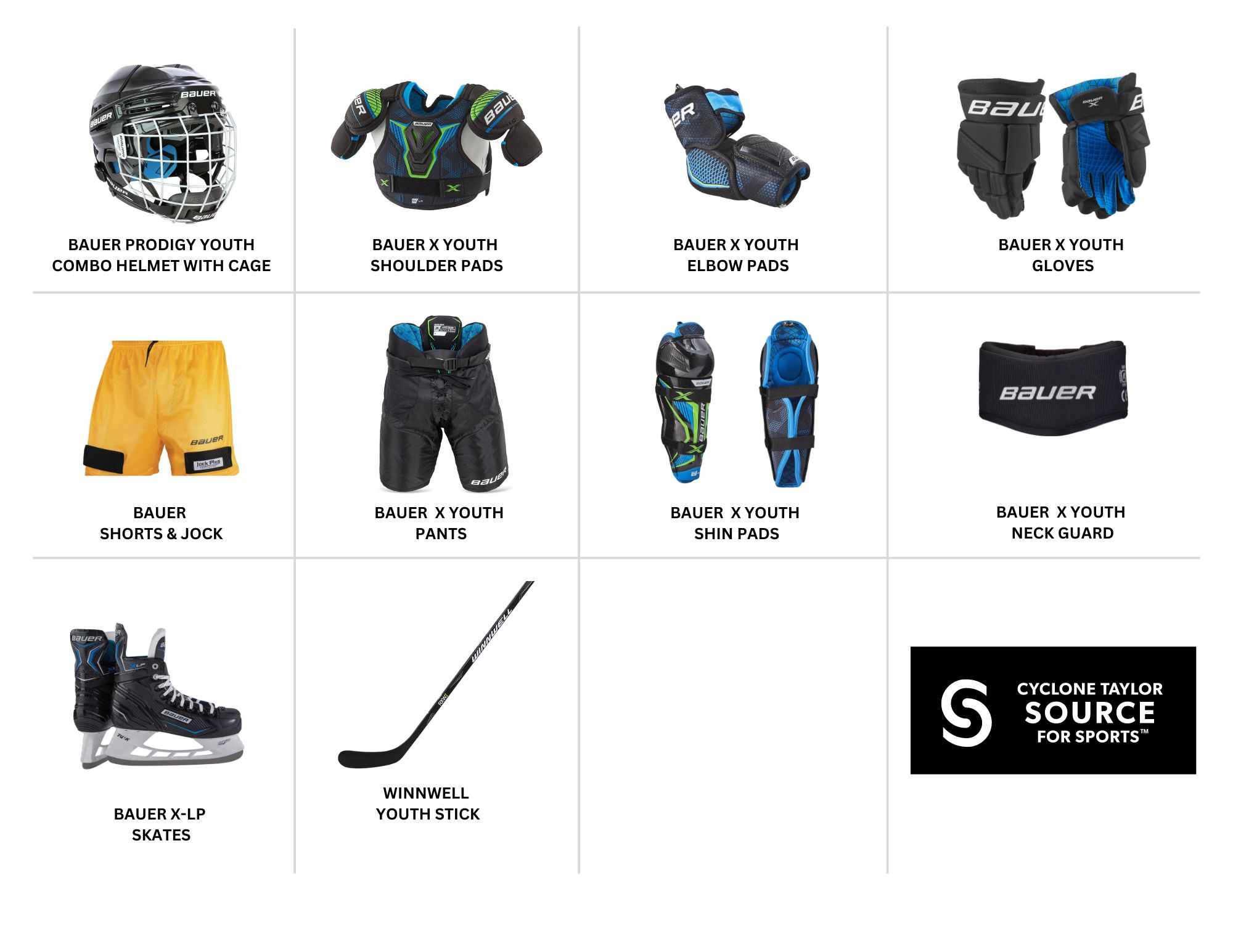 Cyclones U7 Hockey Package