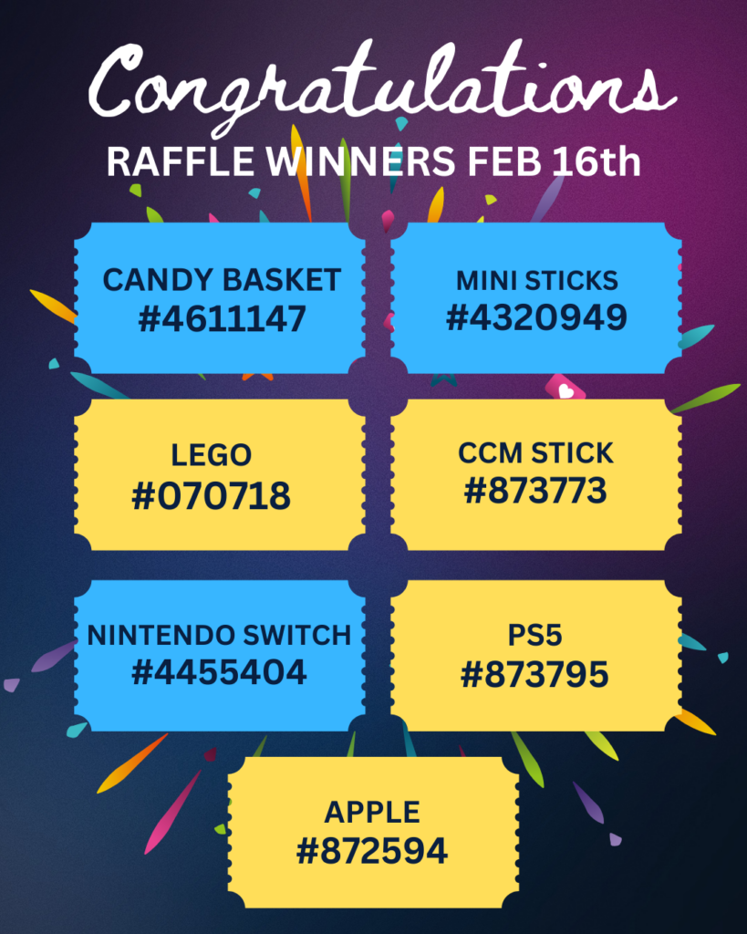 2026 LIttle Paws Raffle Winners